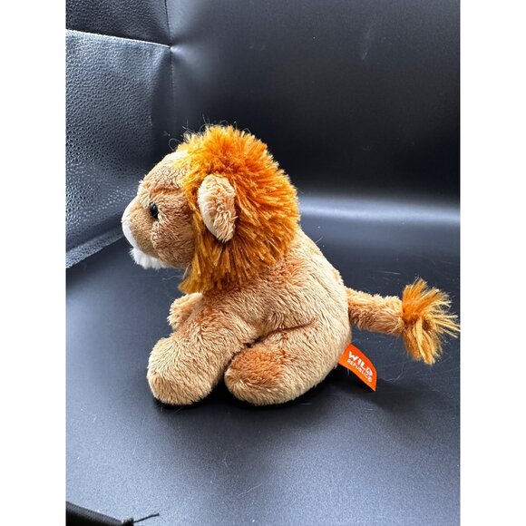 Wild Republic 6” Lion Plush Stuffed Animal realistic Small - Picture 3 of 14